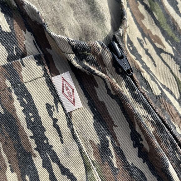 Vintage Neet Camouflage Outdoors Realtree Camo Zip Vest RARE Made In USA Size L - Picture 3 of 12